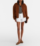 Veronica Beard Ellis denim shorts