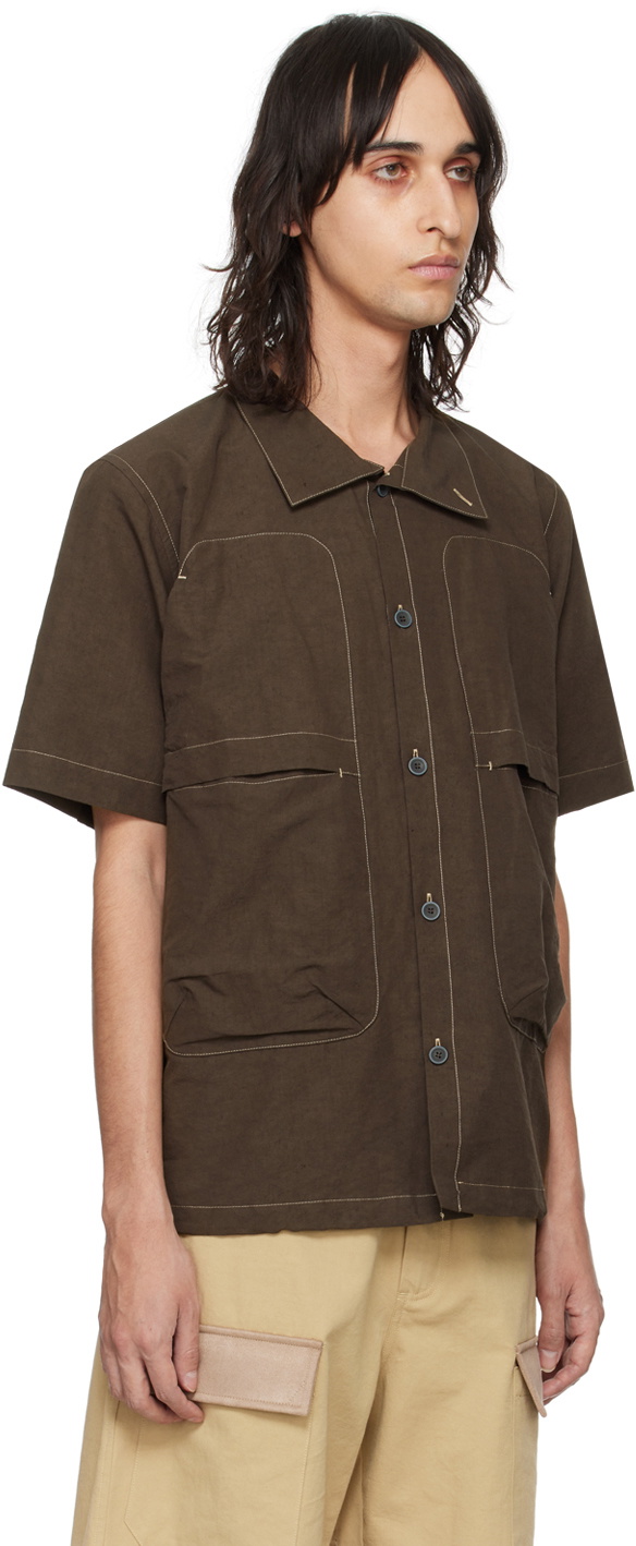 RANRA Brown Glems Shirt