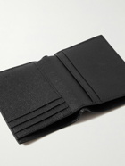 SAINT LAURENT - Logo-Debossed Full-Grain Leather Billfold Wallet - Black