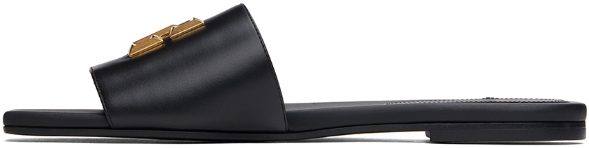 Balmain Black Dafne Slides
