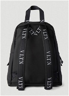 VLTN Canvas Backpack in Black