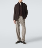 Agnona Cashmere half-zip sweater