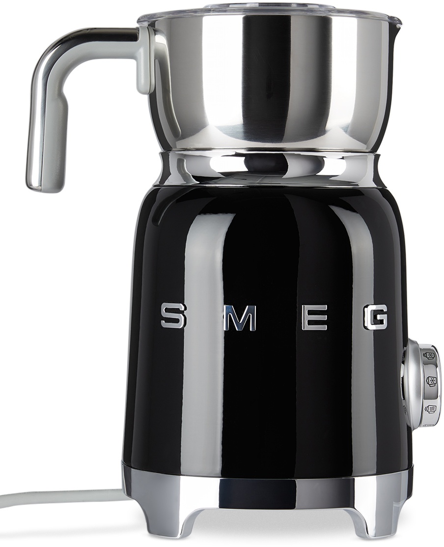 SMEG Black Retro-Style Milk Frother SMEG
