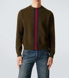 Gucci Web Stripe wool sweater