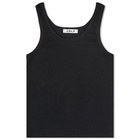 CDLP Women's Rib Tank Top in Black