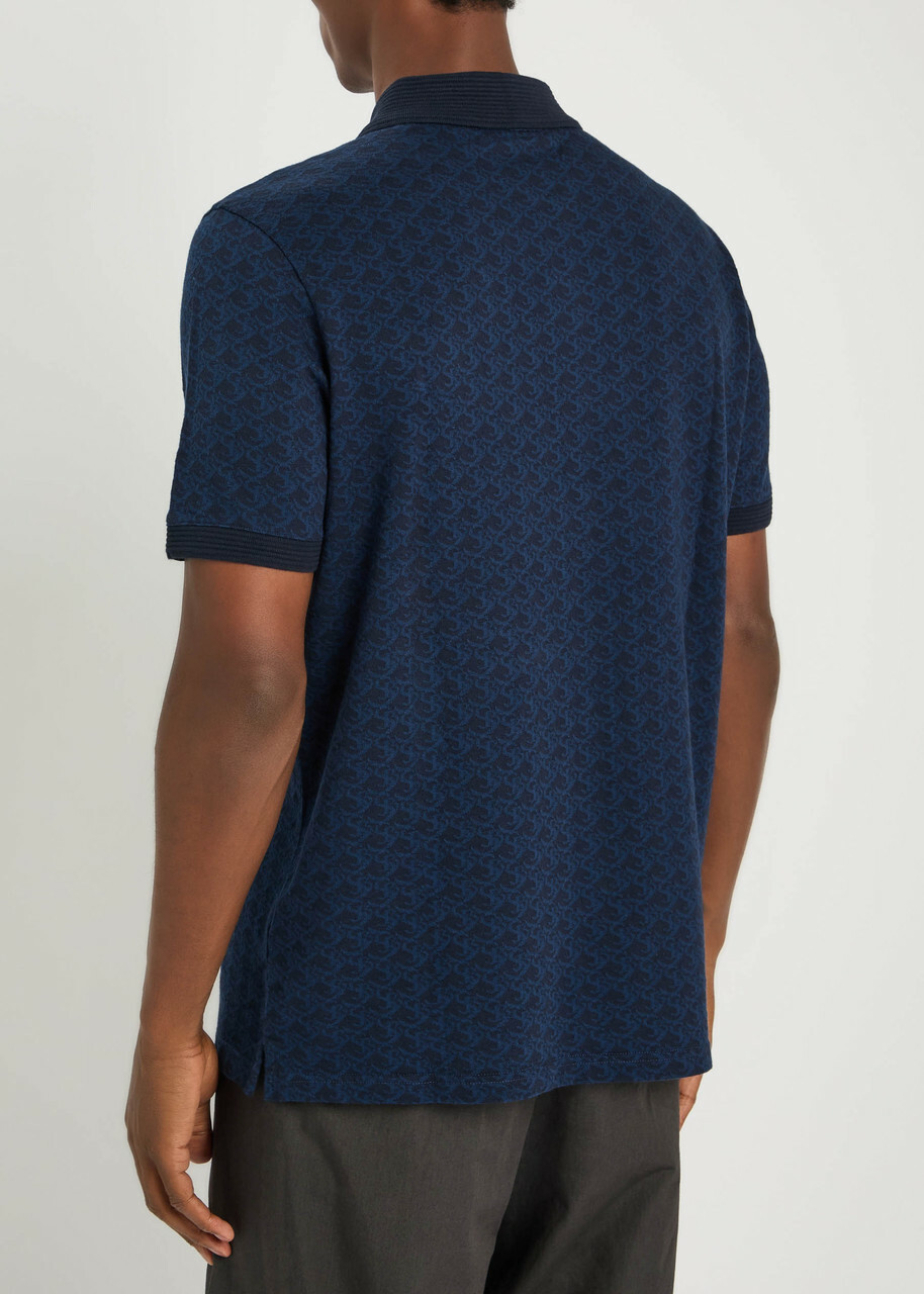 Sandbanks Logo-monogrammed Cotton Polo Shirt Navy