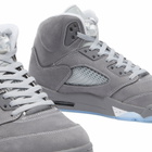 Air Jordan Men's 5 Retro Sneaker in Graphite/White/Grey