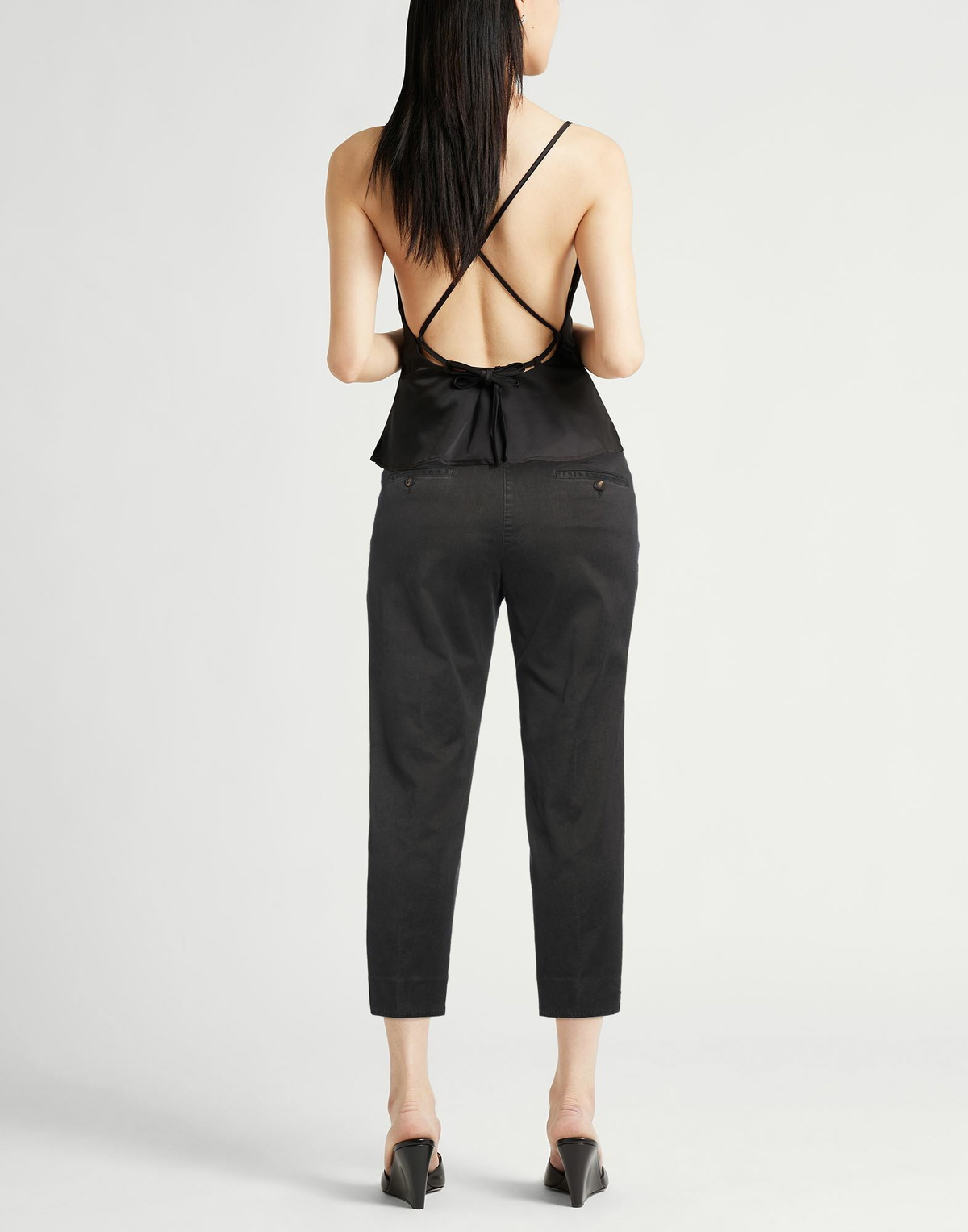 Peserico Womens Pants in Black