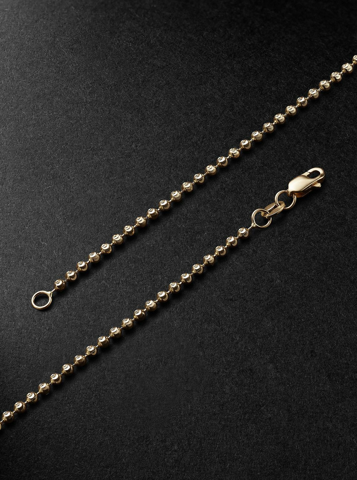 Greg Yuna - Babÿ Umlaut Initial 18-Karat Gold Diamond Pendant Necklace