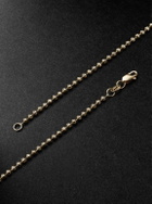 Greg Yuna - Babÿ Umlaut Initial 18-Karat Gold Diamond Pendant Necklace