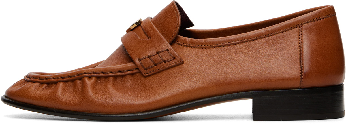 Chloé Brown Letti Loafers