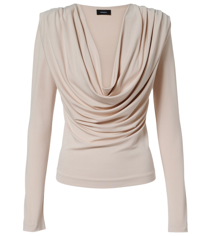 Photo: Wardrobe.NYC Draped jersey top