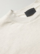 Fear of God - Oversized Flocked Cotton-Jersey Sweatshirt - Neutrals