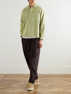 Folk - Patch Cotton-Corduroy Shirt Jacket - Green