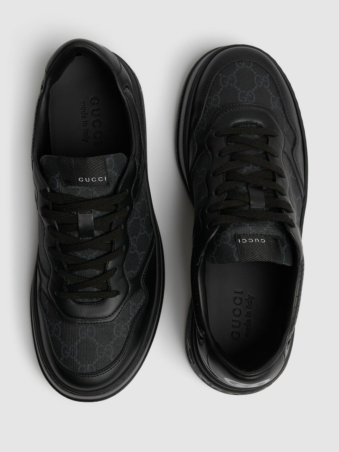 GUCCI Chunky B Leather Sneakers Gucci