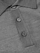 Incotex - Slim-Fit Flexwool Polo Shirt - Gray