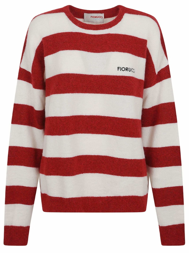 Photo: Fiorucci Embroidered Alpaca Sweater
