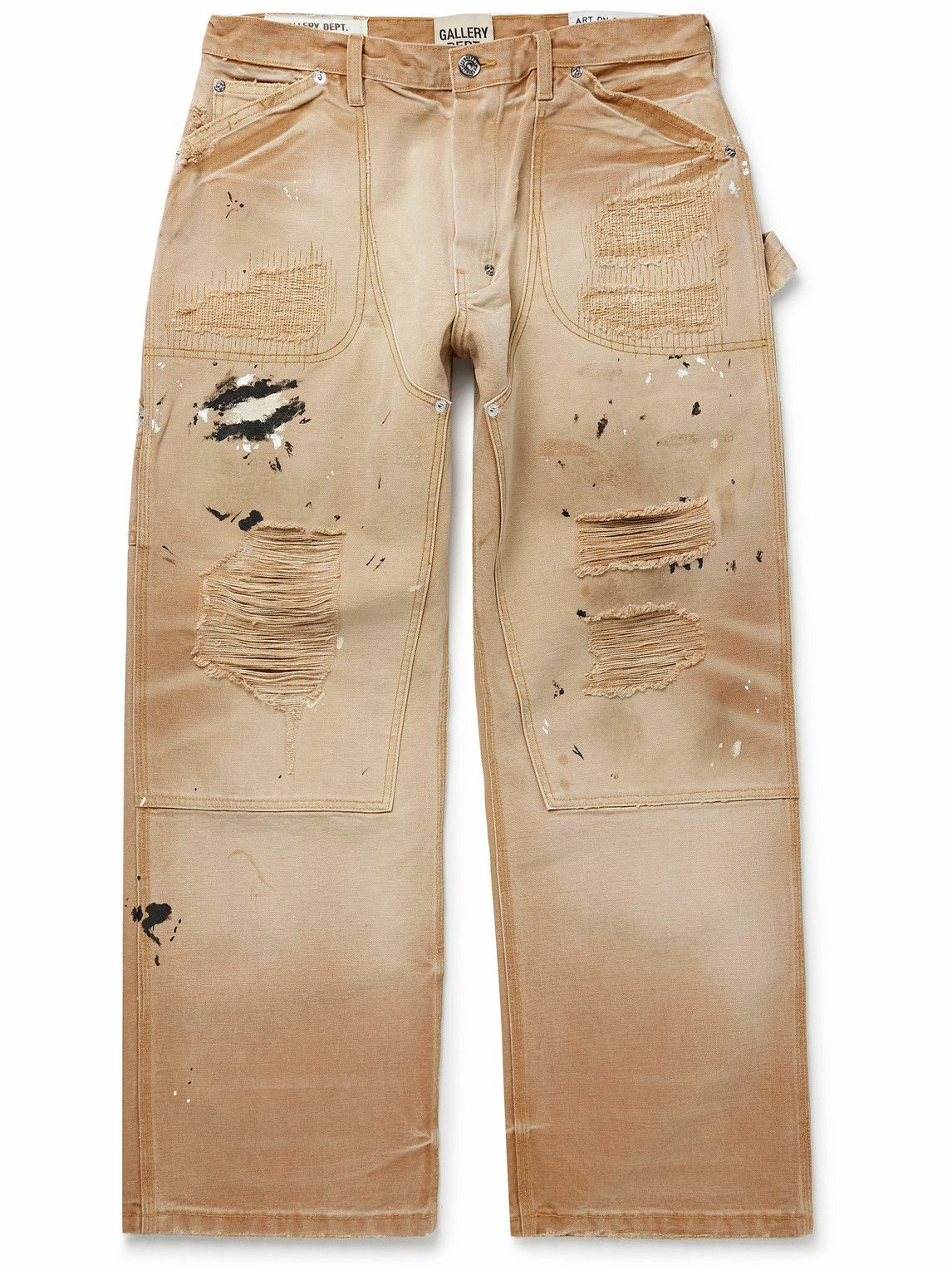 Gallery Dept. - Branko Carpenter Straight-Leg Distressed Jeans