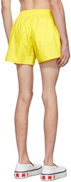 JW Anderson Yellow Running Shorts