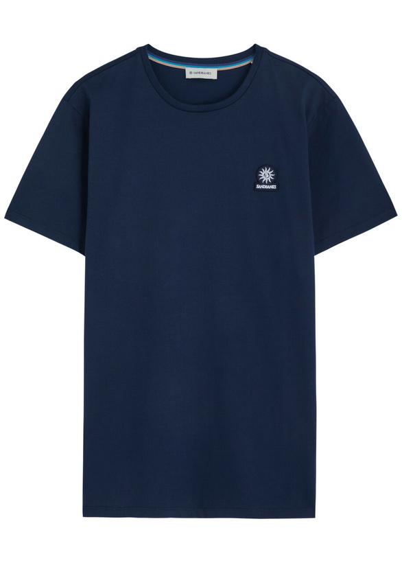 Photo: Sandbanks Logo Cotton T-shirt Navy