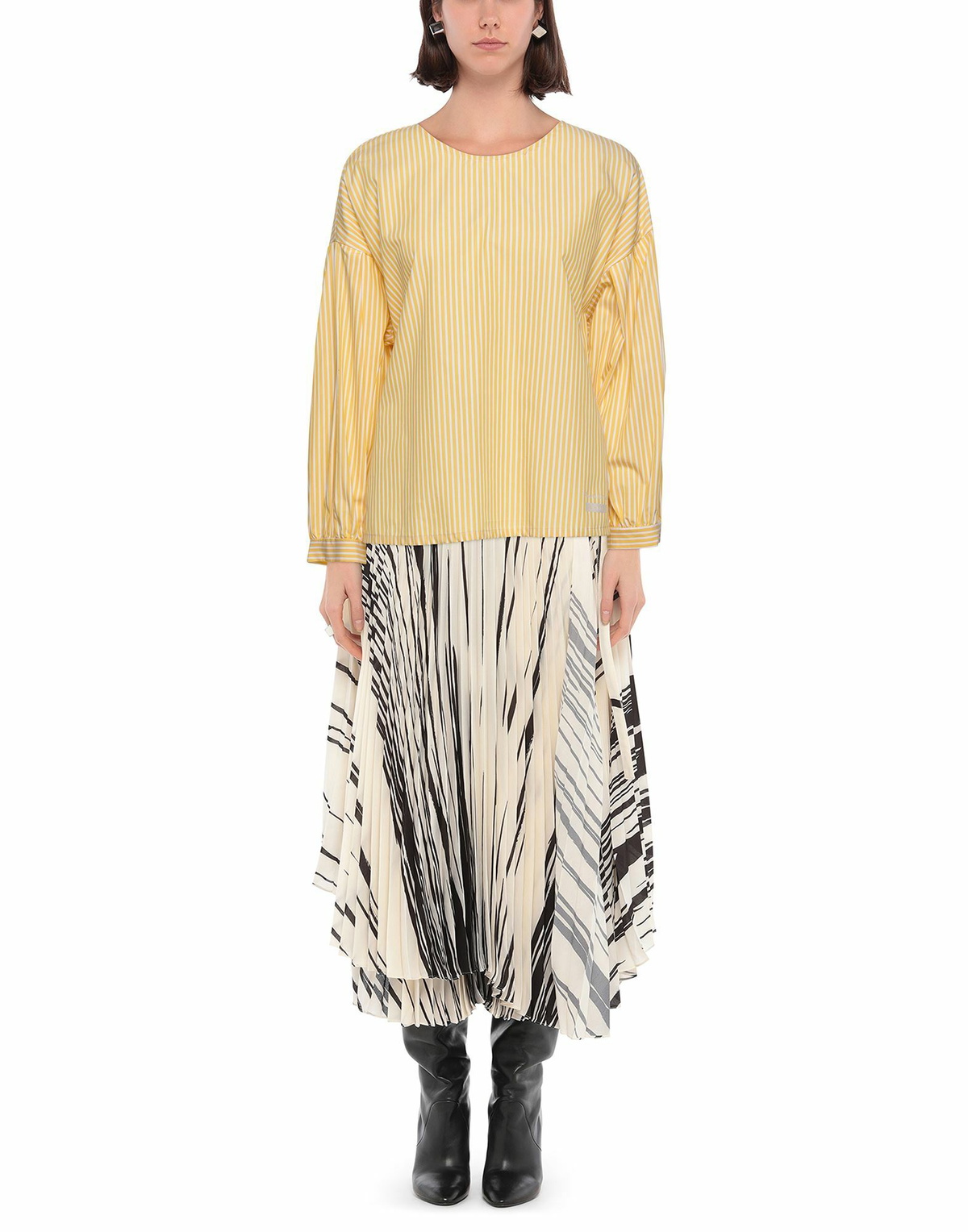 Manila Grace Womens Top Marigold