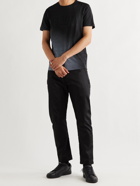 FENDI - Logo-Embossed Ombré Cotton-Jersey T-Shirt - Black