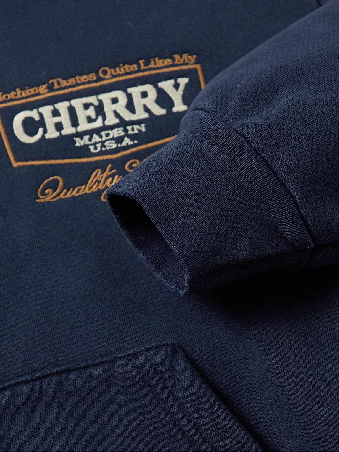 CHERRYLA  コットンジャージー フーディー CHERRY LOS ANGELES コットンジャージー フーディー ロゴ
