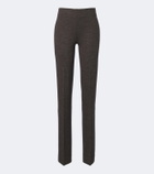 Ralph Lauren Collection Macy wool jersey straight pants