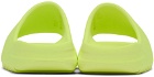 YEEZY Green Rubber Slides