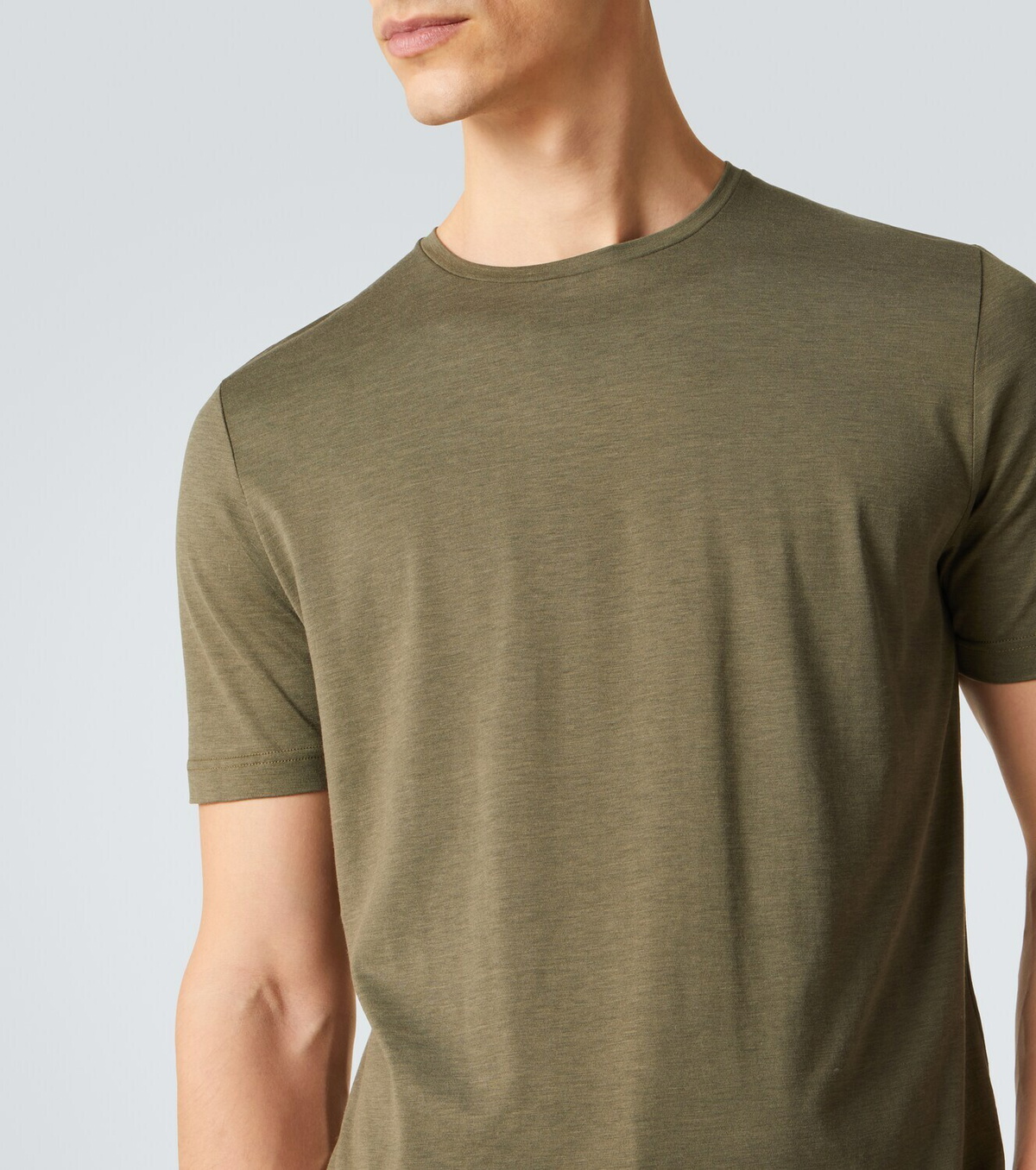 Loro Piana Levo silk and cotton jersey T-shirt