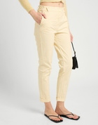 Manila Grace Womens Pants in Beige