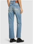 VICTORIA BECKHAM - Victoria Mid Rise Cotton Denim Jeans