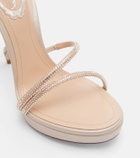 Rene Caovilla Margot embellished platform sandals