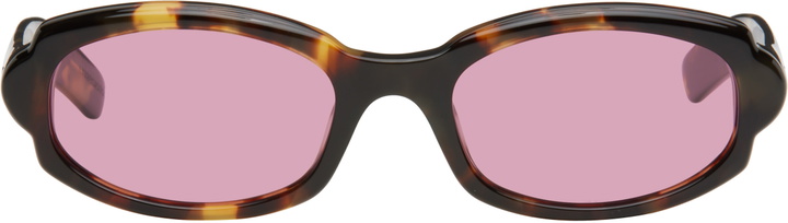 Photo: RETROSUPERFUTURE Brown Esatto Sunglasses