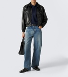 Saint Laurent Cassandre cotton polo shirt