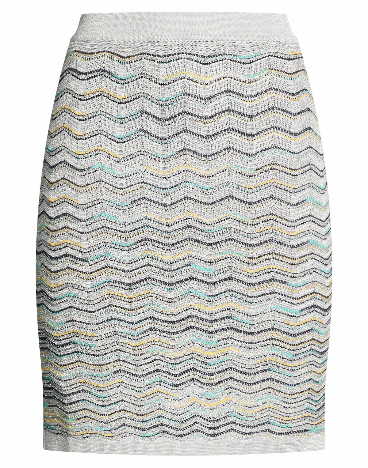 Missoni Womens Mini skirt in Silver