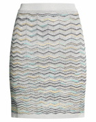 Missoni Womens Mini skirt in Silver