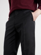 Polo Ralph Lauren - Straight-Leg Wool Suit Trousers - Black