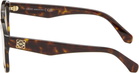 LOEWE Brown Anagram Glasses