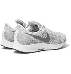 Nike Running - Air Zoom Pegasus 35 Stretch-Knit Sneakers - Men - Gray