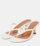 Staud Freja leather thong sandals