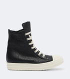 Rick Owens Leather high-top sneakers