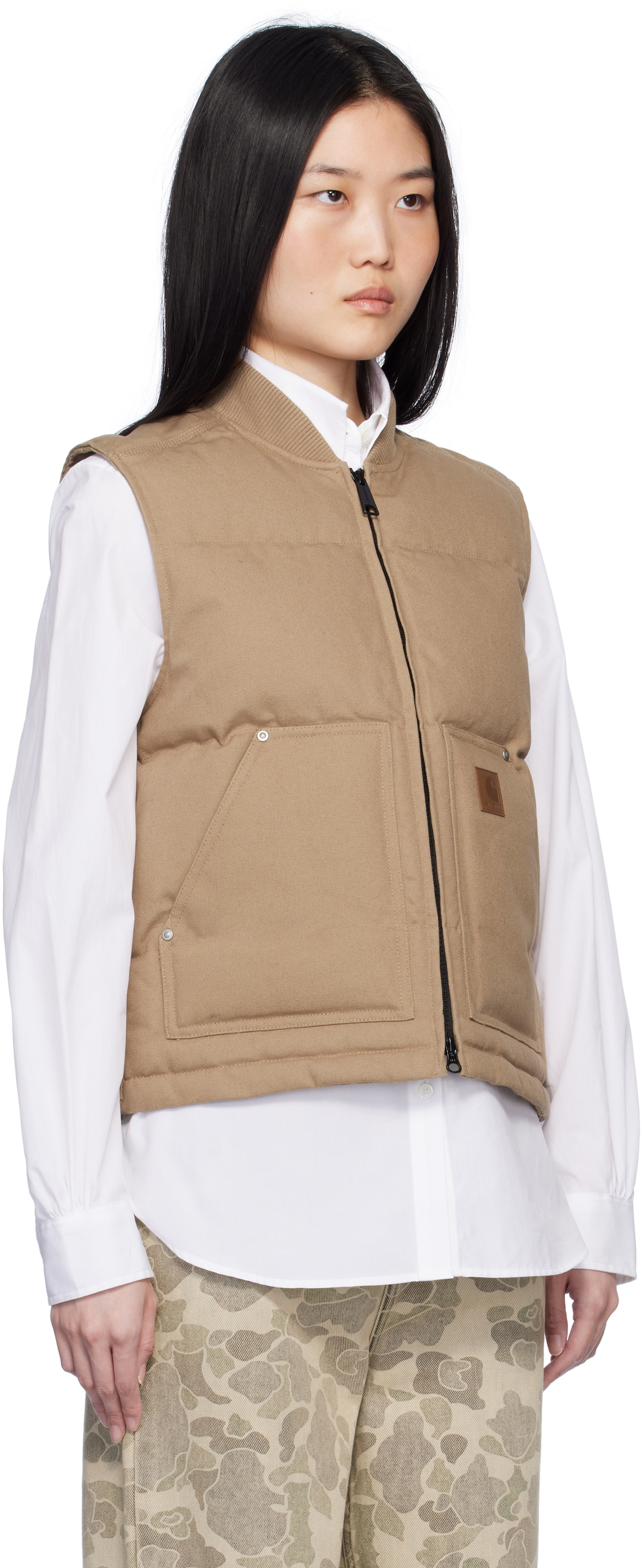 【関税込み】Carhartt Work In Progress ブラック Rayley ベスト Carhartt Work In Progress Tan Rayley Vest Carhartt WIP