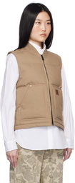Carhartt Work In Progress Tan Rayley Vest
