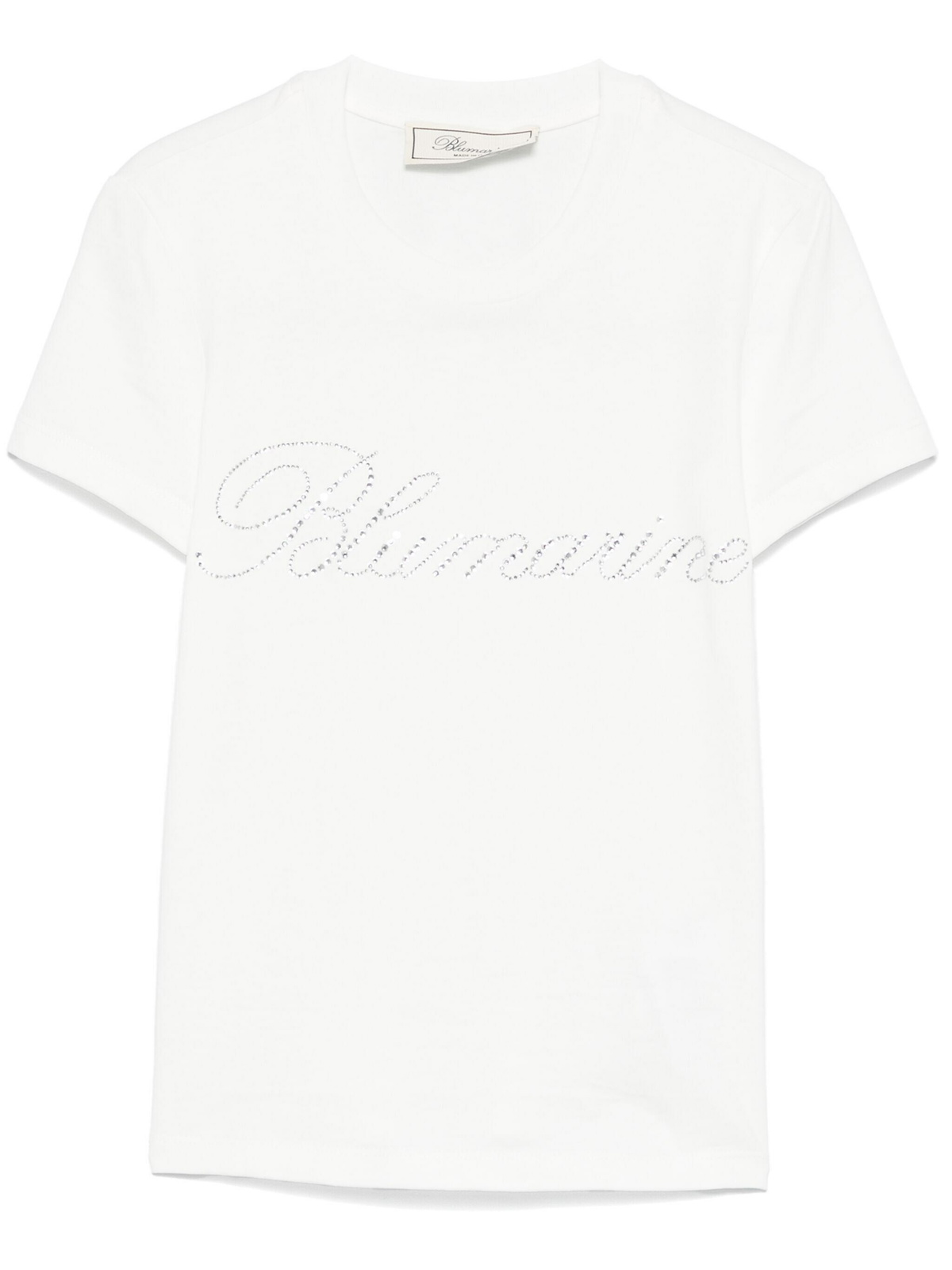 Blumarine Jersey T-Shirt in White
