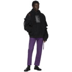 Vyner Articles Purple Distressed Karate Jeans
