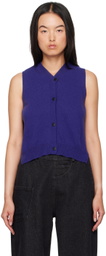 Cordera Blue Merino Wool Vest