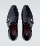 Brioni Leather monk strap shoes