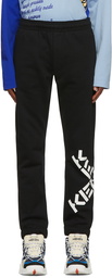 Kenzo Black Big X Sport Lounge Pants