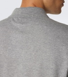 Canali Cotton and cashmere polo sweater